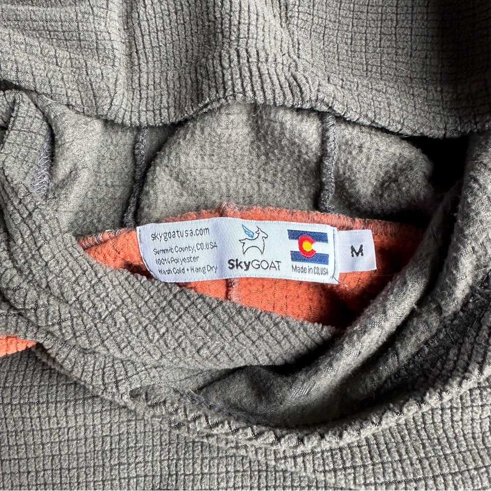 Skygoat Microgrid Hoodie Mens Medium - Picture 2 of 5